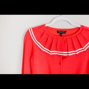 rag & bone Sweaters - Red Cardigan | Rag & Bone rag & bone Sweaters - Red Cardigan | Rag & Bone